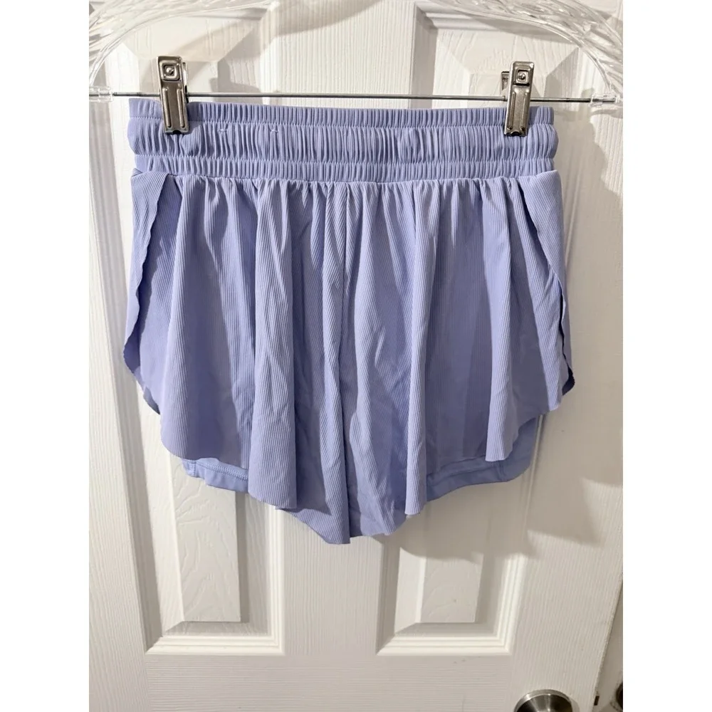 JoyLab Purple XS Shorts Women's Elastic Waist‎ Running Workout